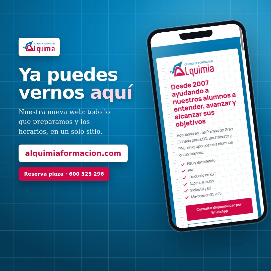 Alquimia Centro de Formación · nueva web